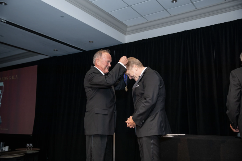 Dr. Drew Richardson, PADI CEO and President, at the NOGI Awards